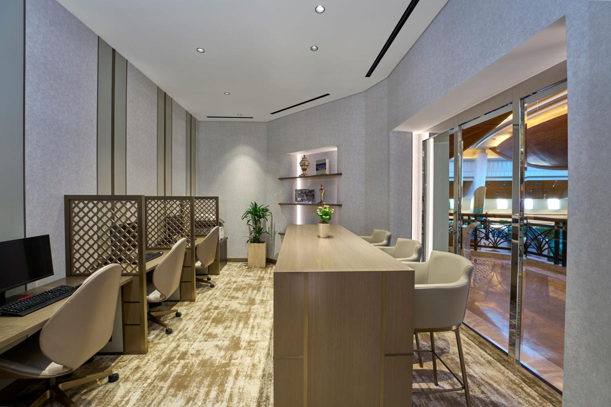 Hotel Grand Hyatt Dubai Esterno foto Business Center